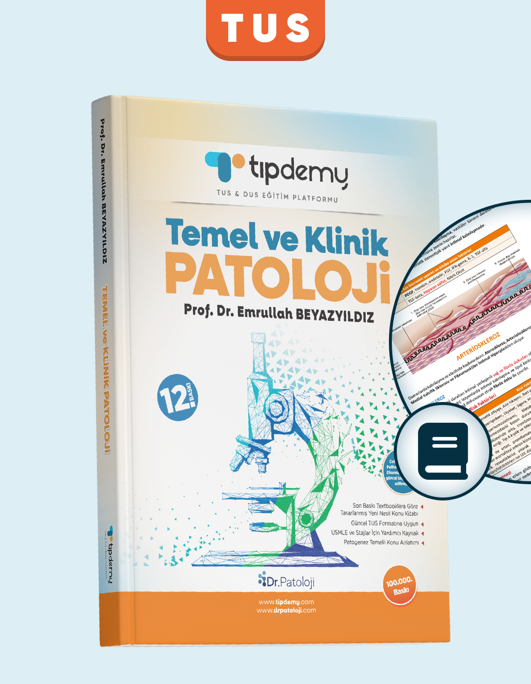 temel-ve-klinik-patoloji-prof-dr-emrullah-beyazyildiz-drpatoloji-kitap-12.baski TUS | Temel ve Klinik Patoloji – Konu Kitabı - Görsel 1