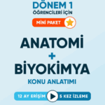 Dönem 1 Anatomi + Biyokimya