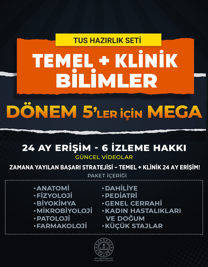 MEGA Dönem 5 TUS Seti