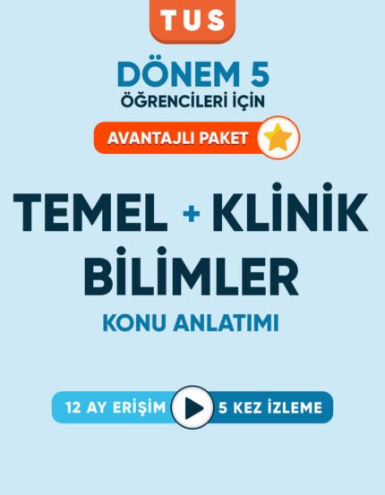 Dönem 5 Temel Bilimler ve Klinik Bilimler