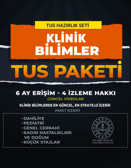 Klinik Bilimler TUS Hazırlık Seti