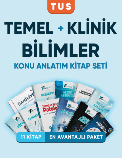 Temel Bilimler + Klinik Bilimler TUS Konu Kitap Seti