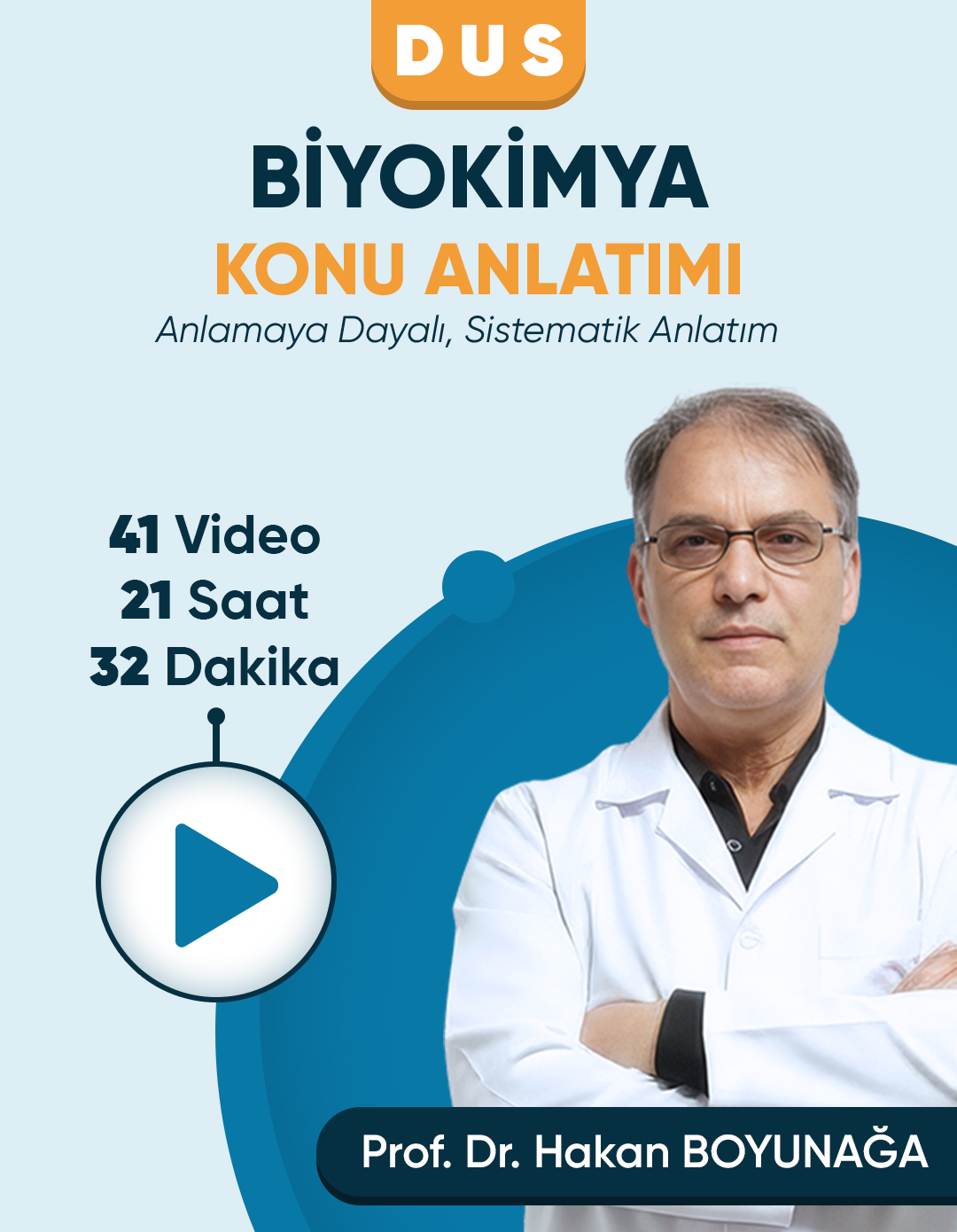 DUS Biyokimya Konu Anlatım Videoları DUS | Biyokimya – Konu Anlatım Videoları (3 Ay / 3 İzleme) - Görsel 1