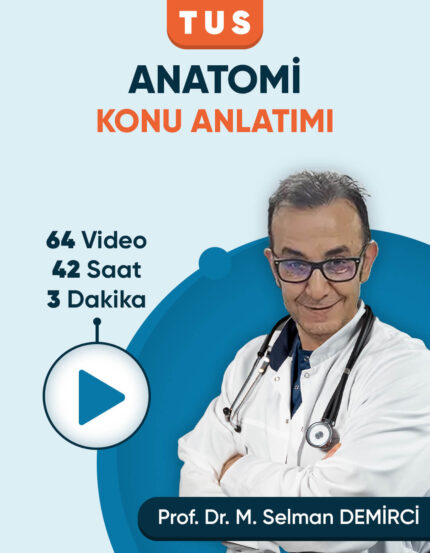 Anatomi Konu Anlatım Videoları (3 ay - 3 kez izleme)