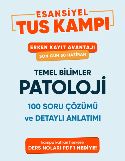 Patoloji Esansiyel Tus Kampı Tek Ders (3 ay - 3 Kez İzleme)
