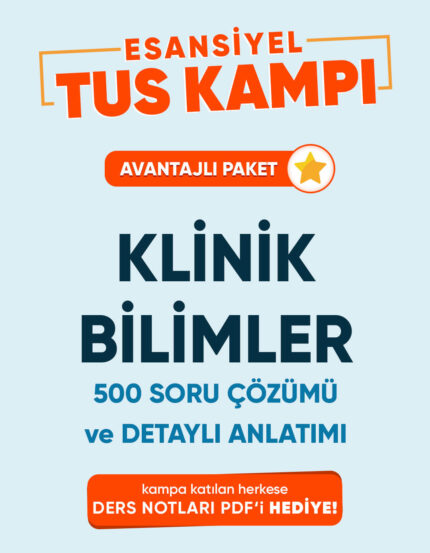 Esansiyel TUS Kampı Klinik Bilimler (3 ay - 3 Kez İzleme)