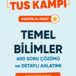TUS | Esansiyel Kamp Videoları – Temel Bilimler (3 Ay / 3 İzleme)