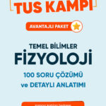 TUS | Fizyoloji – Esansiyel Kamp (Tek Ders) (3 Ay / 3 İzleme)