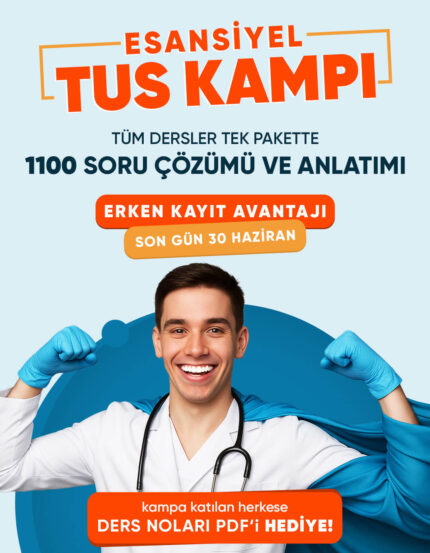 Esansiyel TUS Kampı Tam Paket (3 ay - 3 Kez İzleme)