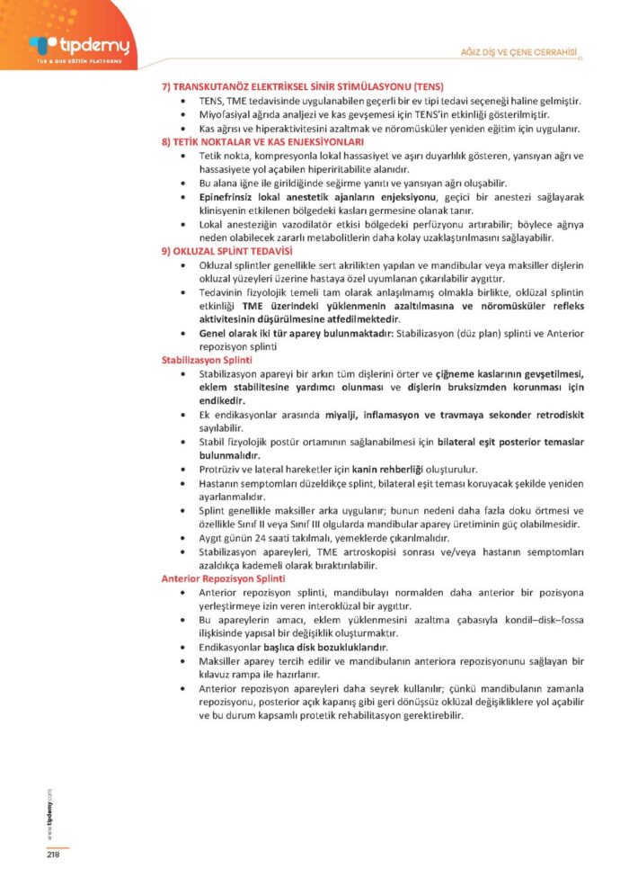 Dus Ağız Diş ve Çene Cerrahisi Konu Kitabı - Görsel 7