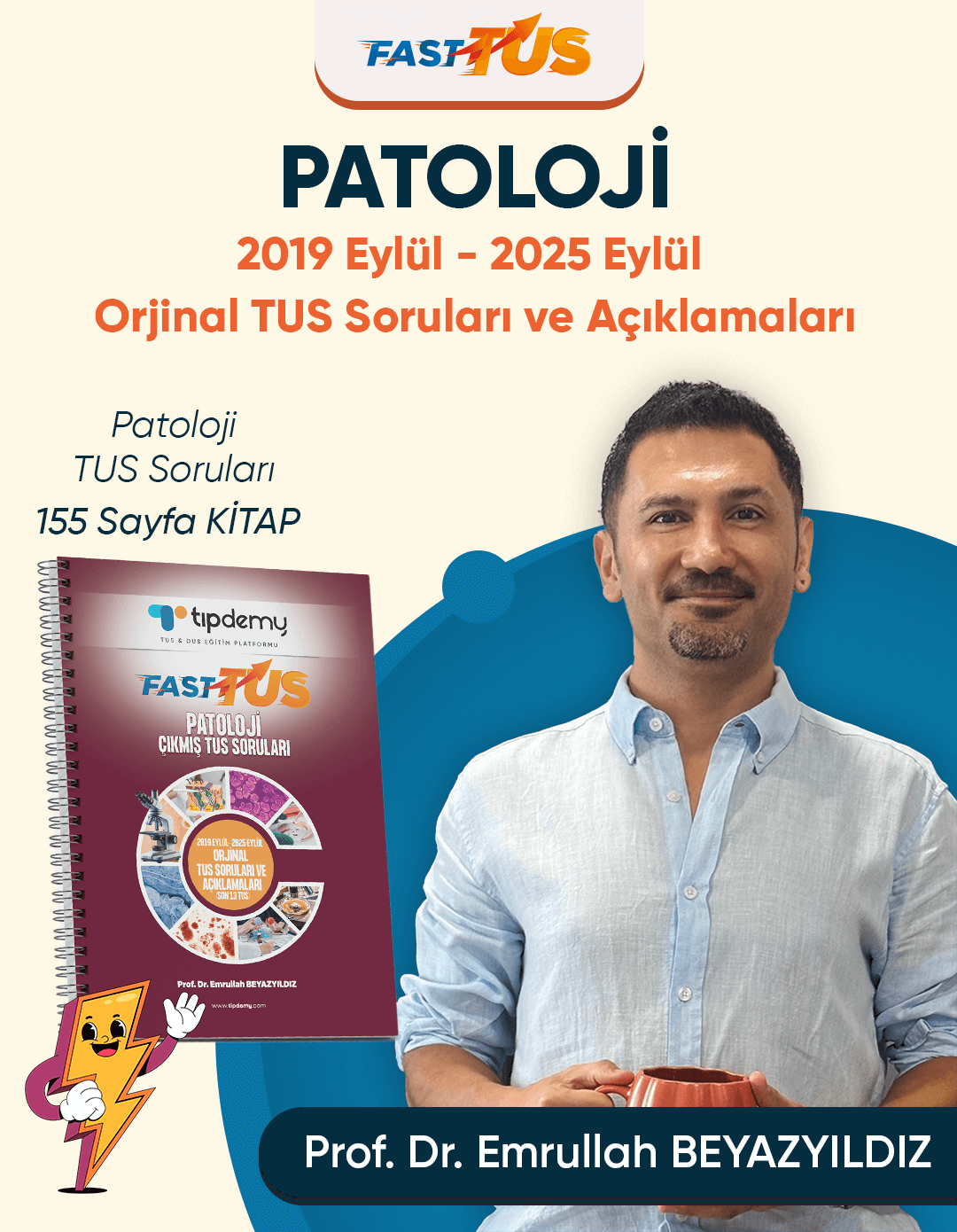 fasttus-patoloji-orjinal-tus-sorulari-prof-dr-emrullah-beyazyildiz-kitap TTUS Patoloji Kitap - Görsel 1