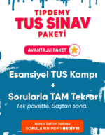 Tıpdemy Tus Sınav Paketi (3 ay - 3 Kez İzleme)