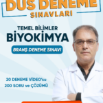 DUS | Biyokimya – Branş Denemeleri