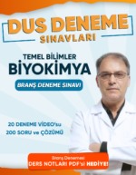 DUS | Temel Bilimler – Branş Denemeleri - Görsel 3