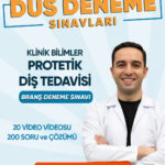 DUS | Protetik Diş Tedavisi – Branş Denemeleri